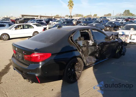 2019 BMW M5 Competition из США, поврежденный, VIN WBSJF0C54KB285456